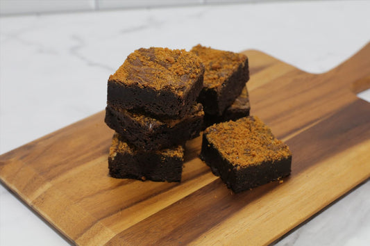 Biscoff Sourdough Brownie