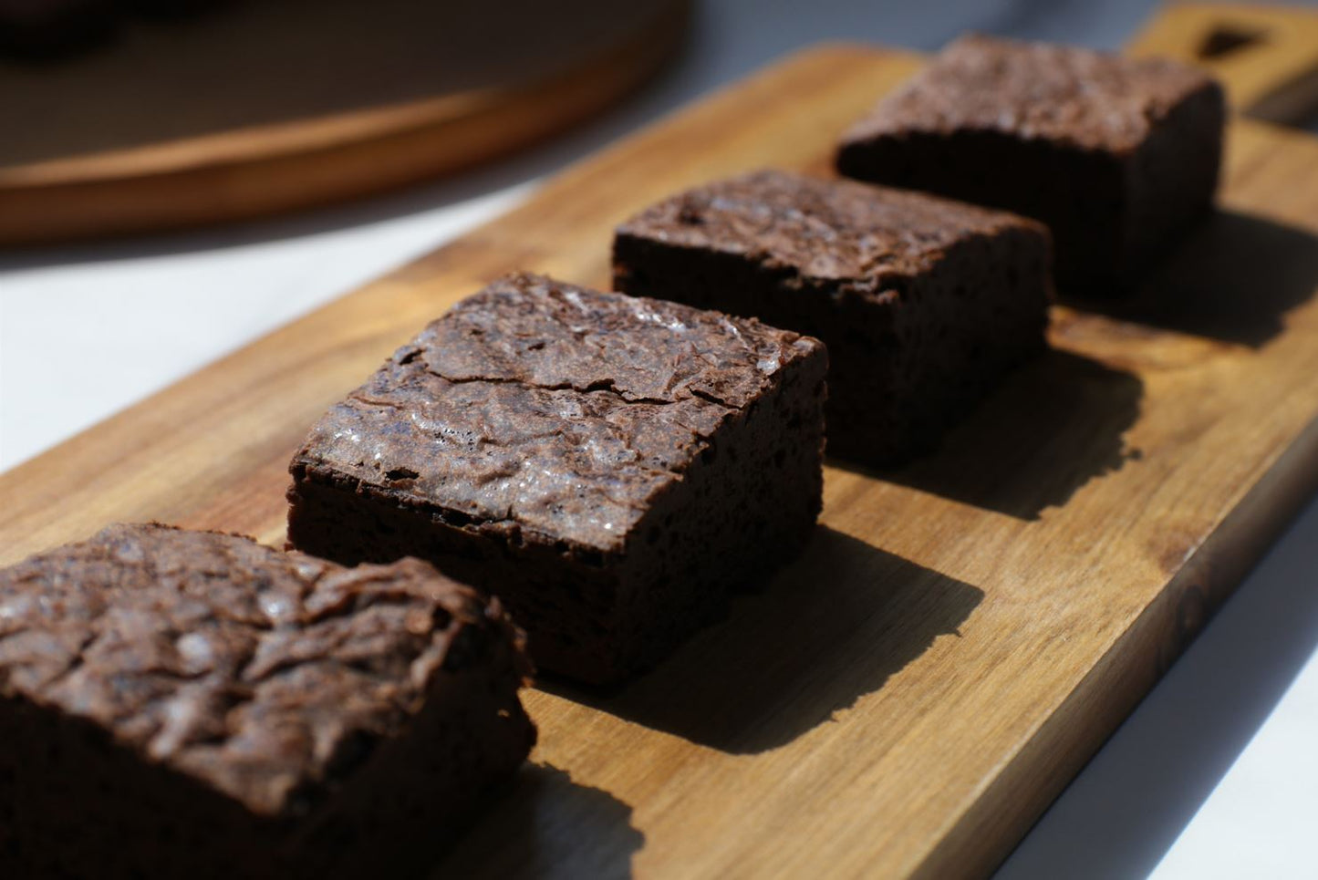 Dark Chocolate Sourdough Brownie