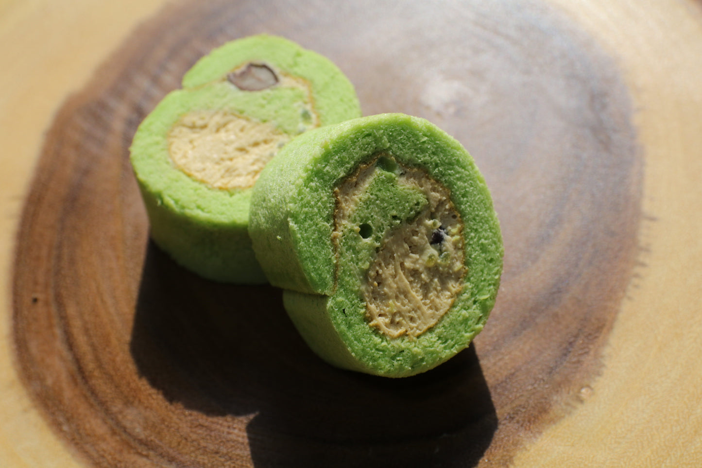 Gula Melaka Chendol Roll Cake