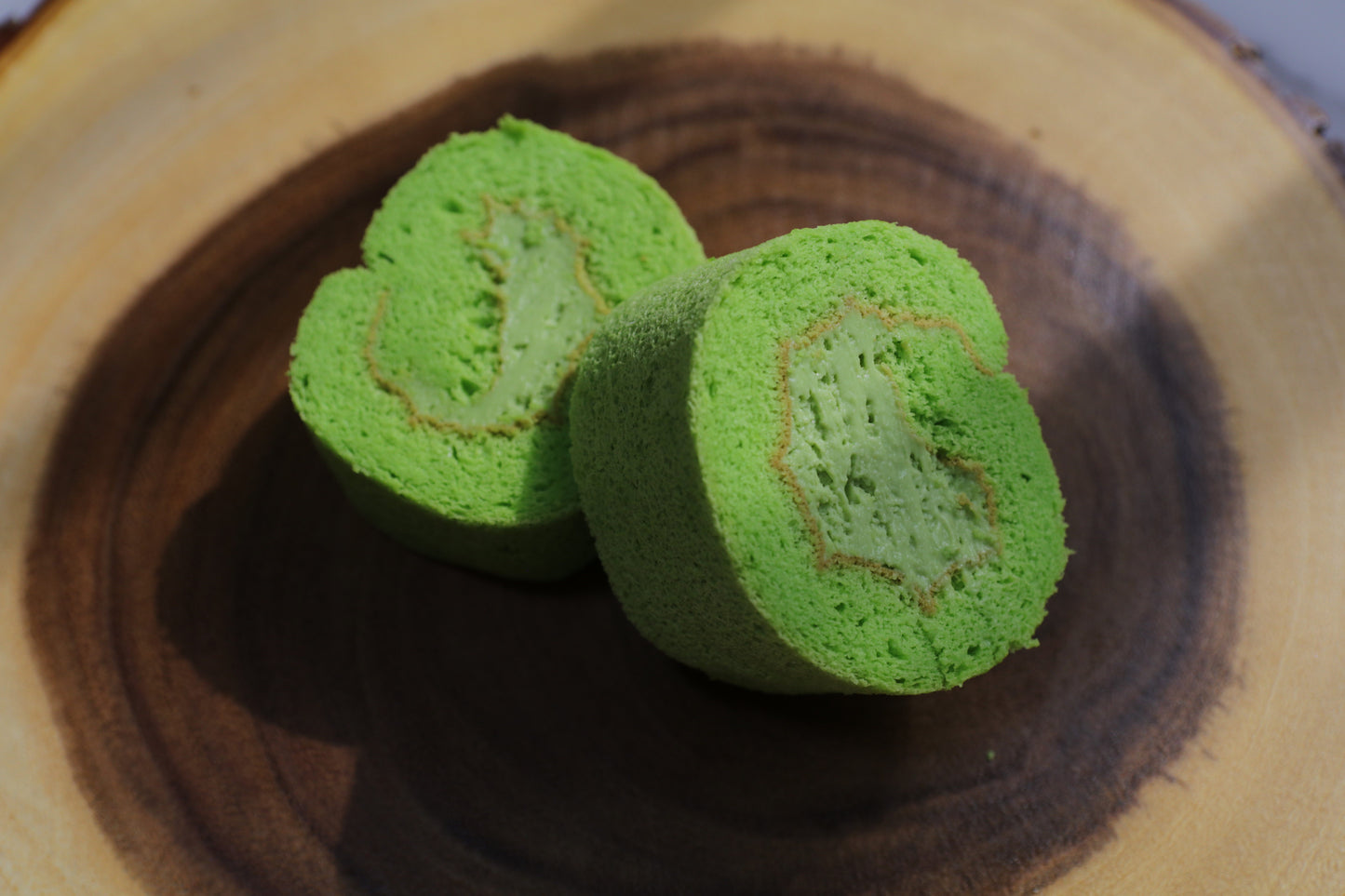 Pandan Kaya Roll Cake